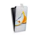 Дизайнерский вертикальный чехол-книжка для Alcatel Idol 5S Апельсины