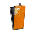 Дизайнерский вертикальный чехол-книжка для LG G4 S Апельсины