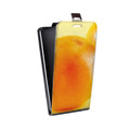 Дизайнерский вертикальный чехол-книжка для HTC Desire 12 Plus Апельсины