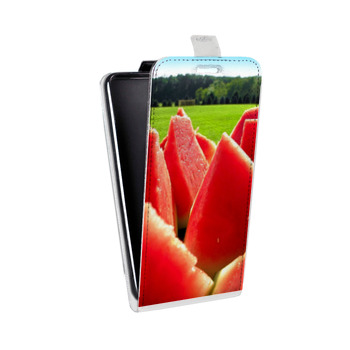 Дизайнерский вертикальный чехол-книжка для Huawei Honor 30i Арбузы (на заказ)