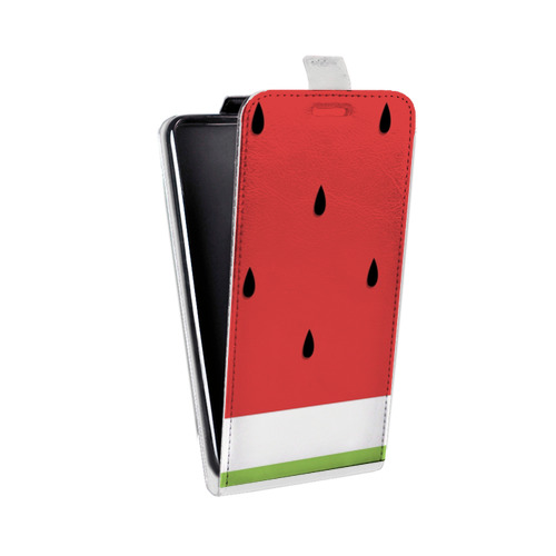 Дизайнерский вертикальный чехол-книжка для HTC Desire 530 Арбузы