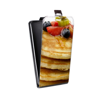 Дизайнерский вертикальный чехол-книжка для Samsung Galaxy S8 Plus Блины (на заказ)