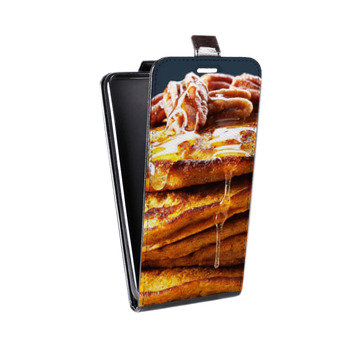Дизайнерский вертикальный чехол-книжка для Samsung Galaxy S6 Edge Блины (на заказ)