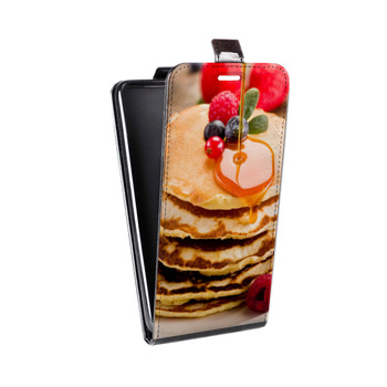 Дизайнерский вертикальный чехол-книжка для Samsung Galaxy S6 Блины (на заказ)