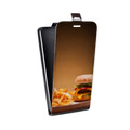 Дизайнерский вертикальный чехол-книжка для ASUS ZenFone 4 Pro Бургеры