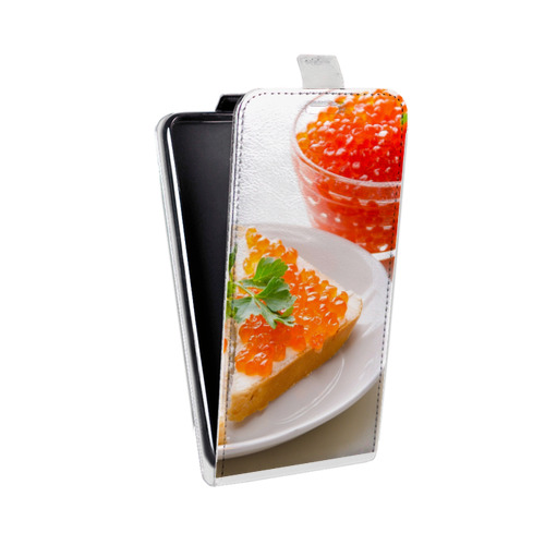 Дизайнерский вертикальный чехол-книжка для Alcatel One Touch Pop C9 Икра