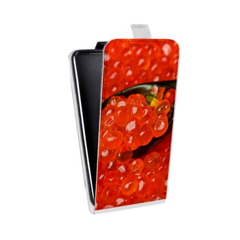 Дизайнерский вертикальный чехол-книжка для Samsung Galaxy Core Lite Икра (на заказ)