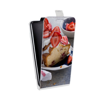 Дизайнерский вертикальный чехол-книжка для Huawei P Smart Кексы (на заказ)