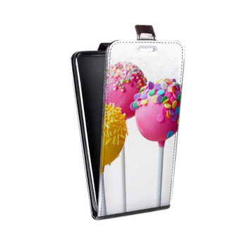 Дизайнерский вертикальный чехол-книжка для Samsung Galaxy J2 Prime Конфеты (на заказ)