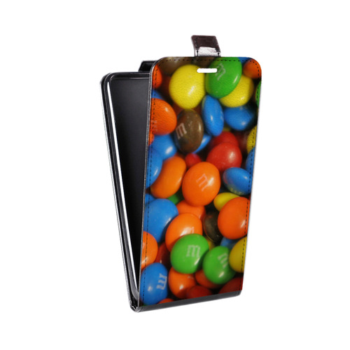 Дизайнерский вертикальный чехол-книжка для LG Optimus G2 mini Конфеты