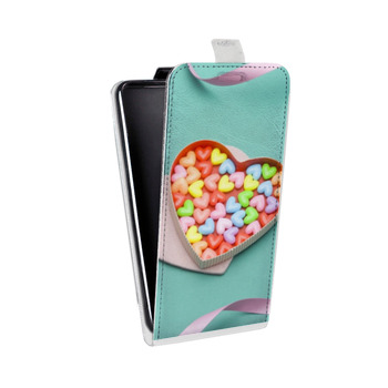 Дизайнерский вертикальный чехол-книжка для Iphone 7 Plus / 8 Plus Конфеты (на заказ)