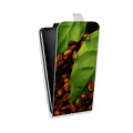 Дизайнерский вертикальный чехол-книжка для LG G7 Fit Кофе напиток