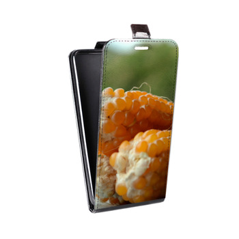 Дизайнерский вертикальный чехол-книжка для Iphone 7 Кукуруза (на заказ)