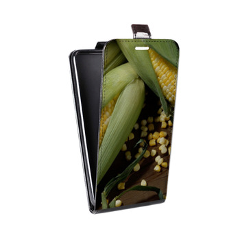 Дизайнерский вертикальный чехол-книжка для Alcatel One Touch Pop D5 Кукуруза (на заказ)