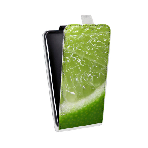 Дизайнерский вертикальный чехол-книжка для HTC Desire 530 Лайм