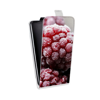 Дизайнерский вертикальный чехол-книжка для Huawei P10 Lite Малина (на заказ)