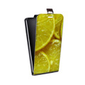 Дизайнерский вертикальный чехол-книжка для Huawei Mate 30 Лимон
