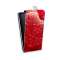 Дизайнерский вертикальный чехол-книжка для LG G4 Stylus Мармелад