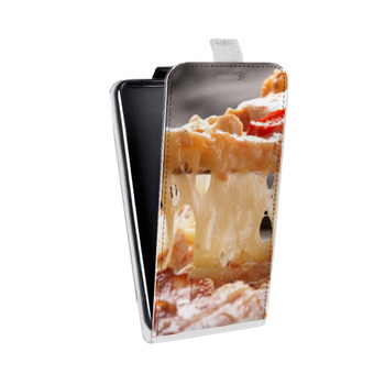Дизайнерский вертикальный чехол-книжка для Huawei Honor 7A Pro Пицца (на заказ)