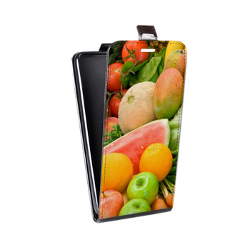 Дизайнерский вертикальный чехол-книжка для Huawei Honor 4C Pro Фрукты (на заказ)
