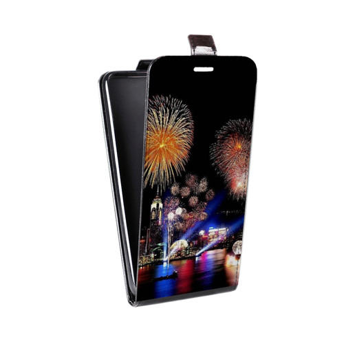 Дизайнерский вертикальный чехол-книжка для Iphone 5c Китайский Новый Год