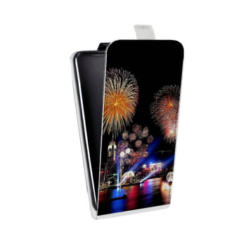 Дизайнерский вертикальный чехол-книжка для Alcatel One Touch Pop D5 Китайский Новый Год (на заказ)