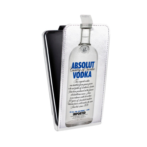 Дизайнерский вертикальный чехол-книжка для LG L70 Absolut