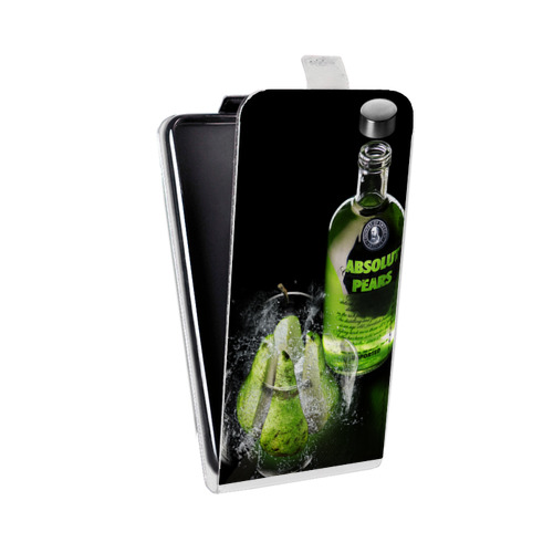 Дизайнерский вертикальный чехол-книжка для Iphone x10 Absolut