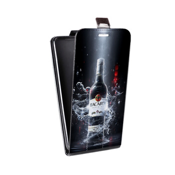 Дизайнерский вертикальный чехол-книжка для LG G7 ThinQ Bacardi (на заказ)