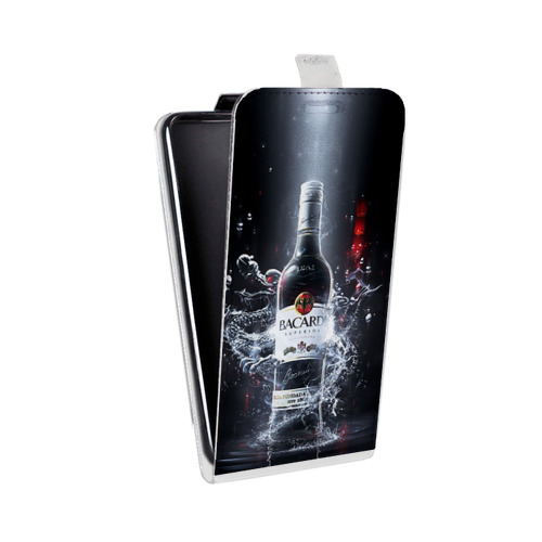 Дизайнерский вертикальный чехол-книжка для LG G7 Fit Bacardi