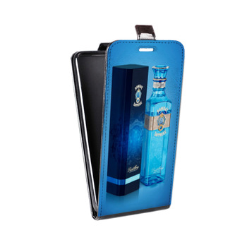 Дизайнерский вертикальный чехол-книжка для OnePlus 5 Bombay Sapphire (на заказ)