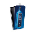 Дизайнерский вертикальный чехол-книжка для HTC Desire 400 Bombay Sapphire