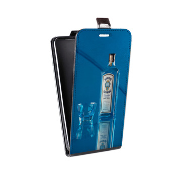 Дизайнерский вертикальный чехол-книжка для Samsung Galaxy S8 Plus Bombay Sapphire (на заказ)