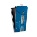 Дизайнерский вертикальный чехол-книжка для Samsung Galaxy Core Prime Bombay Sapphire