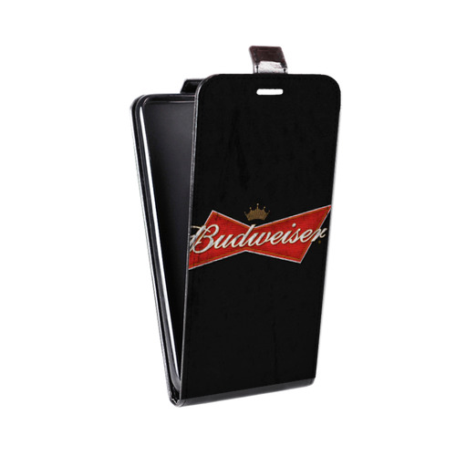 Дизайнерский вертикальный чехол-книжка для HTC Desire 200 Budweiser