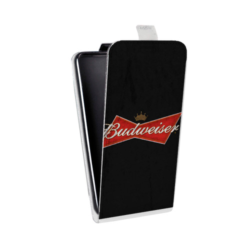 Дизайнерский вертикальный чехол-книжка для Doogee BL5000 Budweiser