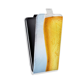 Дизайнерский вертикальный чехол-книжка для Huawei Honor Play Budweiser (на заказ)