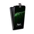 Дизайнерский вертикальный чехол-книжка для Alcatel One Touch Pop D3 Carlsberg