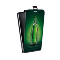 Дизайнерский вертикальный чехол-книжка для Asus ZenFone 3 Deluxe Carlsberg