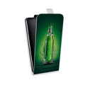 Дизайнерский вертикальный чехол-книжка для LG L Bello Carlsberg