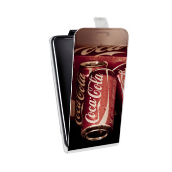 Дизайнерский вертикальный чехол-книжка для Samsung Galaxy J5 Coca-cola (на заказ)