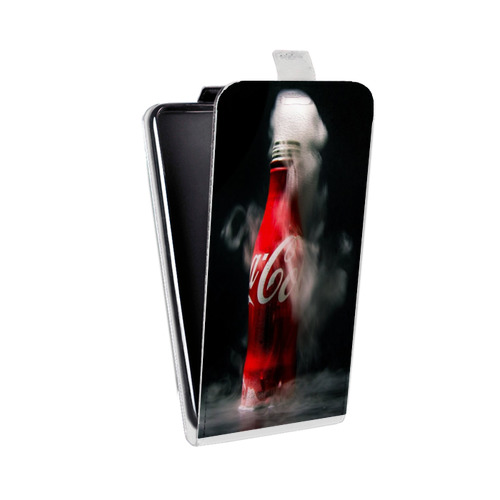 Дизайнерский вертикальный чехол-книжка для Samsung Galaxy J7 Coca-cola