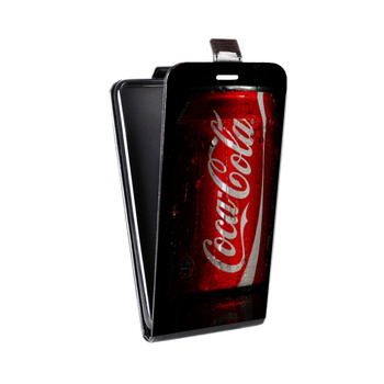 Дизайнерский вертикальный чехол-книжка для ASUS ZenFone 4 Max ZC520KL Coca-cola (на заказ)