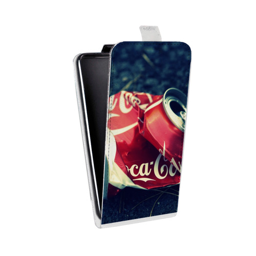 Дизайнерский вертикальный чехол-книжка для OPPO Reno 10x Zoom Coca-cola
