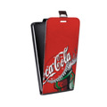 Дизайнерский вертикальный чехол-книжка для OnePlus 8T Coca-cola