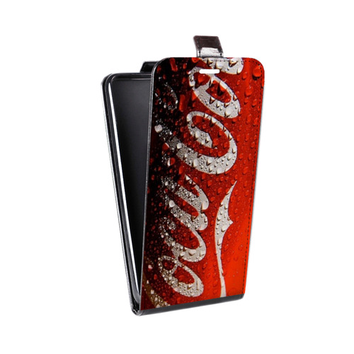 Дизайнерский вертикальный чехол-книжка для Realme X2 Pro Coca-cola