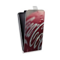 Дизайнерский вертикальный чехол-книжка для Motorola Moto G7 Play Coca-cola