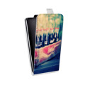 Дизайнерский вертикальный чехол-книжка для Samsung Galaxy Grand Coca-cola