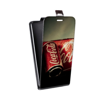 Дизайнерский вертикальный чехол-книжка для HTC U12 Plus Coca-cola (на заказ)