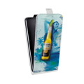 Дизайнерский вертикальный чехол-книжка для LG G4 S Corona